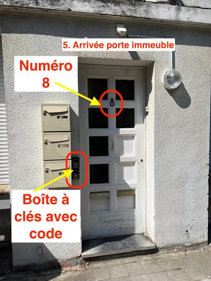 Apt B Boston, 25M2, Centre, Balcon Valenciennes Dış mekan fotoğraf